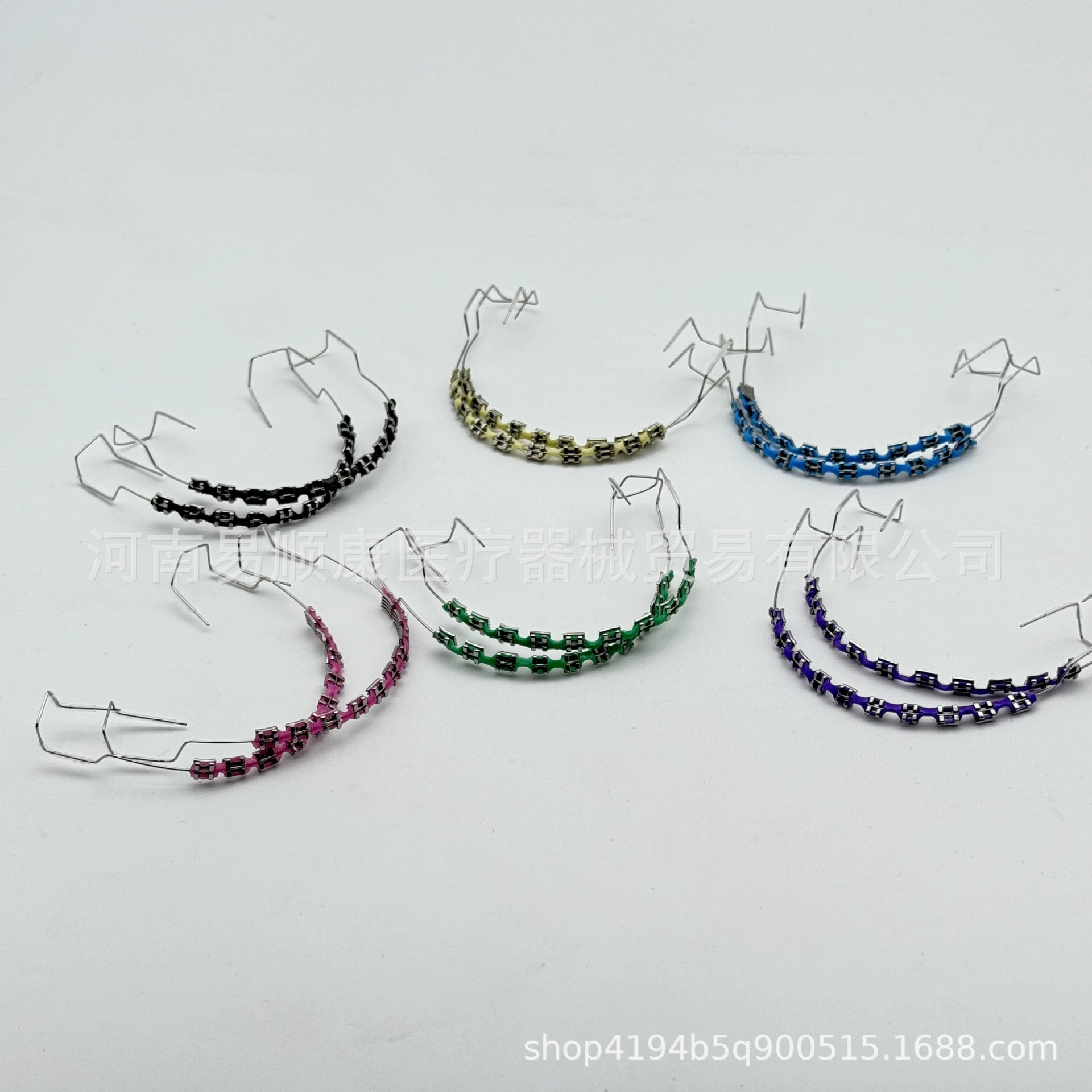 Стоматологические брекеты декоративные цвета Полные брекеты декоративные цветные модные брекеты завод