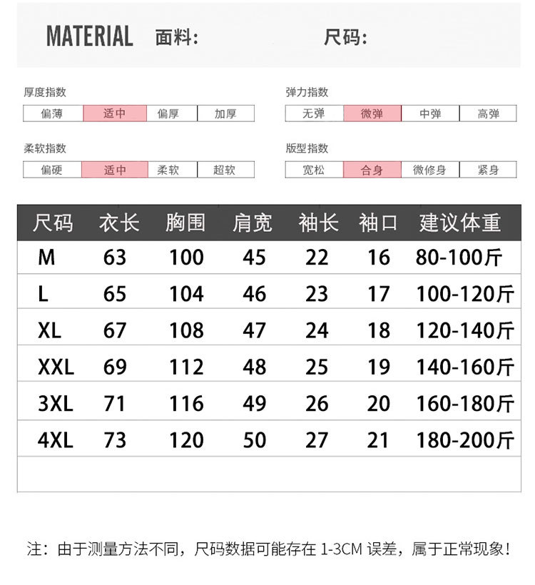 男士短袖t恤2023夏季新款韩版潮流半袖体恤男潮牌男装圆领上衣服详情7