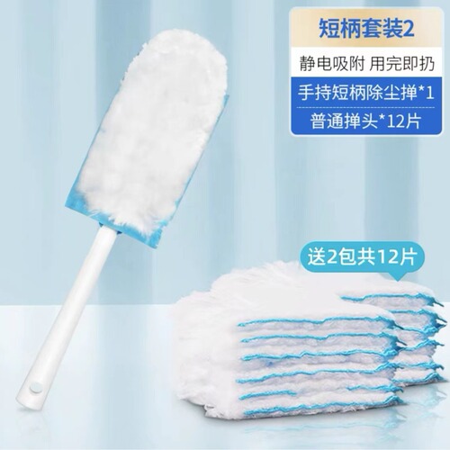 Static Electricity Dust Remover, Large Sweeping Vacuum Dust Cleaning Fan, Health Dust Cleaning, Feather Duster for Dust Removal and Sweeping, Household Use