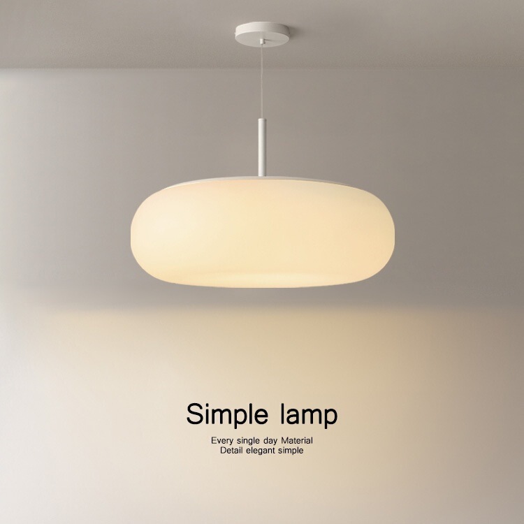 Nordic Bedroom Chandelier Modern Simple Dining Room Lamp Children's Room Study No Stroboscopic Apple Acrylic Ceiling Lamp