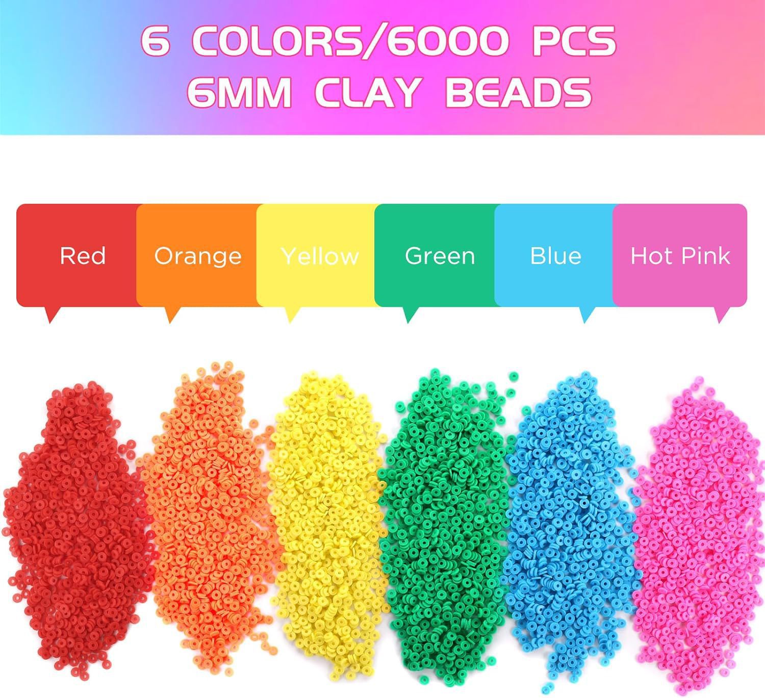 270g Weight Beads, Rope Jewelry Making Type DIY Jewelry Accessories Classification 1 Set Quantity Glass, soft clay Material Letter, Solid Color Pattern Spray Paint Design Casual, Simple Style Style 1 Set Glass Soft Clay Letter Solid Color DIY Jewelry Accessories Beads Rope 13