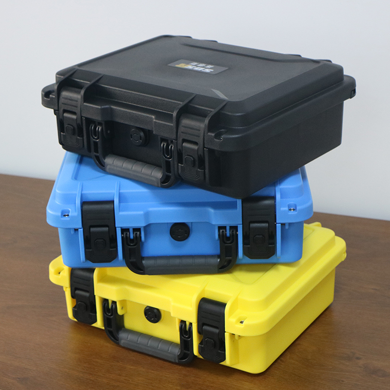 Caja de protección gruesa caja de herramientas de equipo caja de almacenamiento a prueba de humedad impermeable a prueba de presión a prueba de explosiones a prueba de humedad lente de cámara de UAV