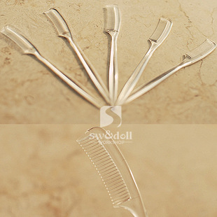 Sw Hair Styling Comb Plush Wig Styling. Plastic Comb for Sd Doll Bjd