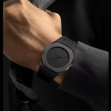 TEMU跨境菱形石英男士手表石英男款正品指针合金日本品质机芯男表