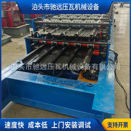 彩钢压瓦机   铁皮全自动压瓦机器设备彩钢瓦金属冷弯成型设备