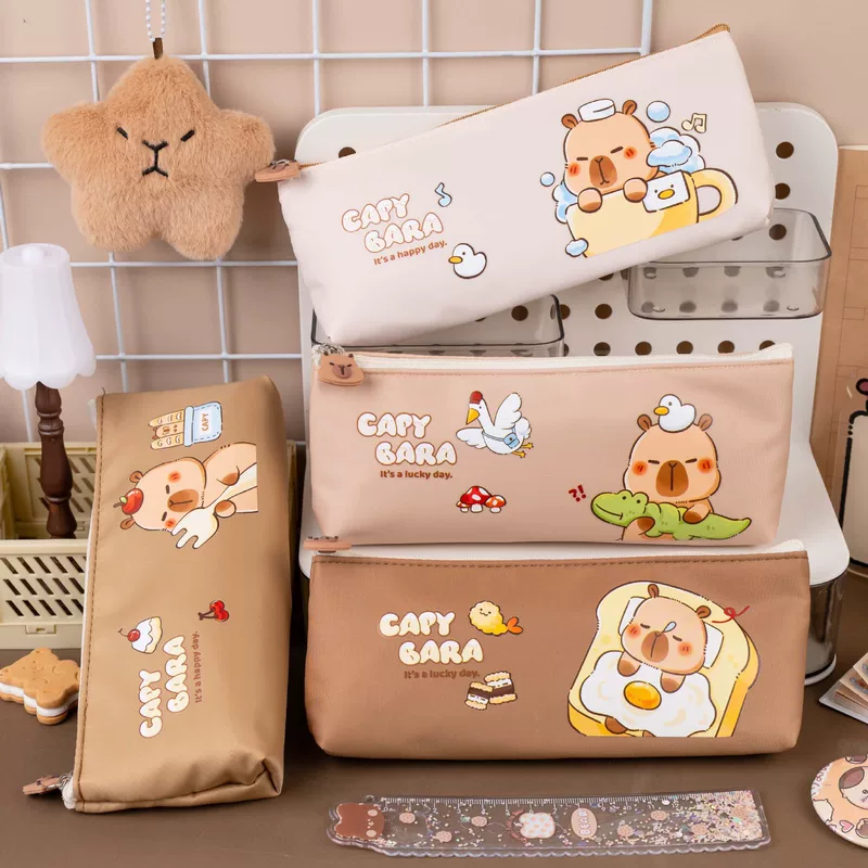 Милая cartoon-pencil case? actually translate properly: