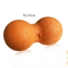 Double ball 8x16 pure orange yellow