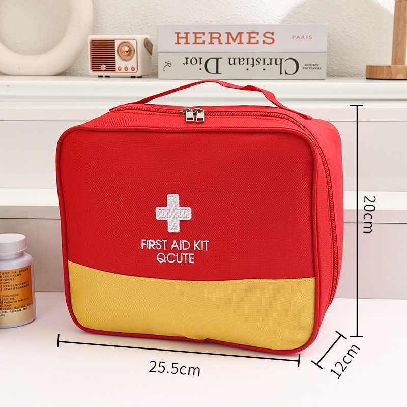 빨간색 대형 (대형 구급약 상자)
