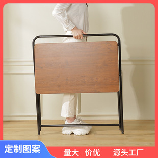 ♔ Foldable Desk, Computer Desk, Student Home Use, Small Apartment Bedside Table, School Dormitory Small Table, Simple Study Desk