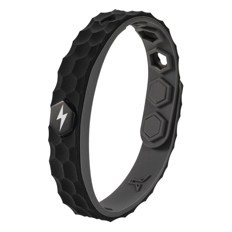 Pulsera antiestática inalámbrica pulsera de iones negativos cuerpo inalámbrico eliminación de silicona estática eliminando estática pulsera deportiva