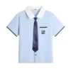 Boys short sleeves+Tibetan tie