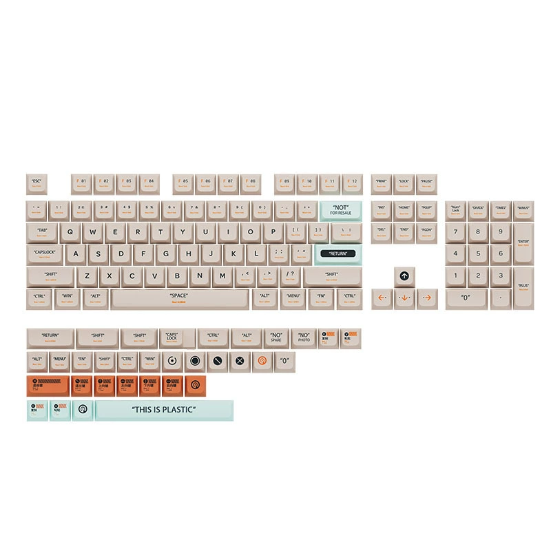 Матовый PBT XDA сублимационные клавиши на тему собаки Pacchard российского и японского дизайна полный набор универсальных клавиш для механической клавиатуры