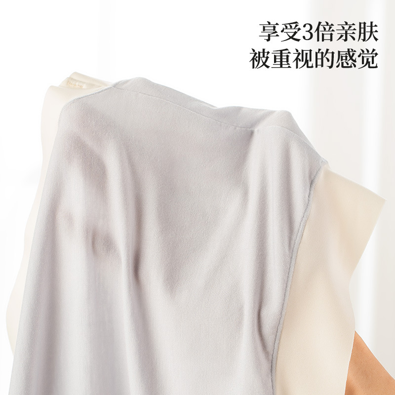 Ropa interior de mujer de cintura alta de talla grande cómoda piel agradable de seda de morera entrepierna antibacteriana cintura alta ropa interior elástica grande de mujer en stock