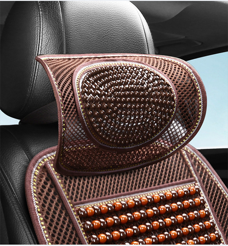Car seat cushion summer cooling pad single piece truck seat cushion bamboo mat car mat interior ice silk summer ventilation breathable