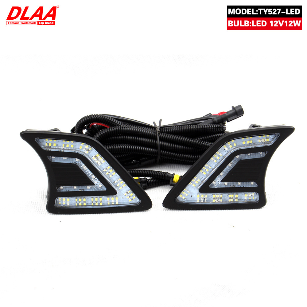 Aplicable al modelo 11 / 12 / 13 / 14 Herrax conjunto de lámpara de niebla LED vigo con lámpara diurna adicional lámpara de barra frontal