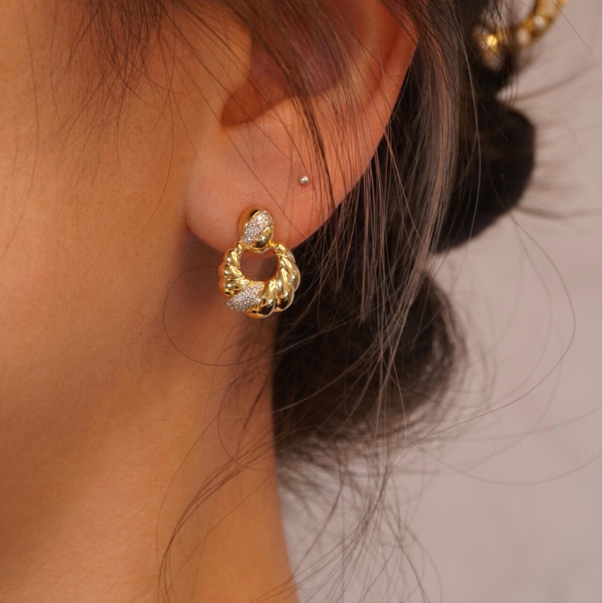 Antique jewelry with pigtail