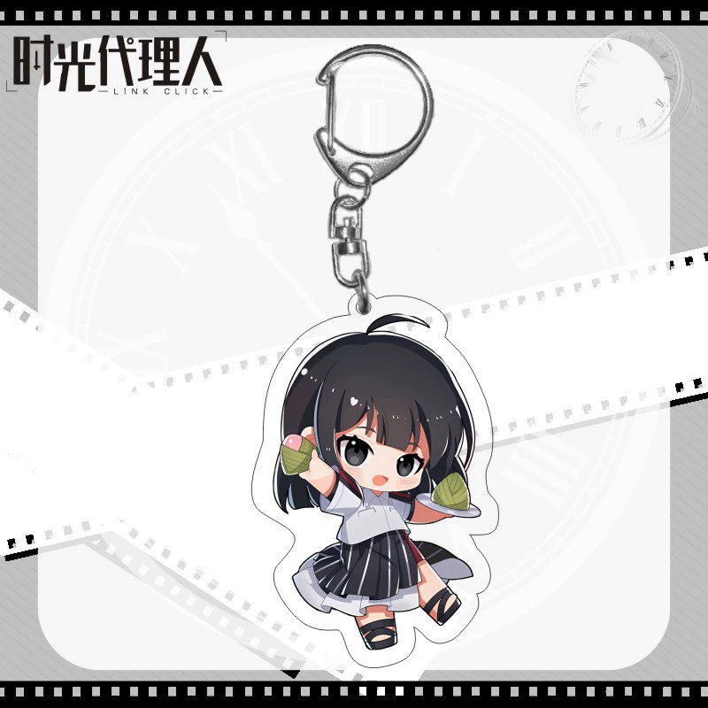 Cartoon acrylic double-sided pendant, keychain