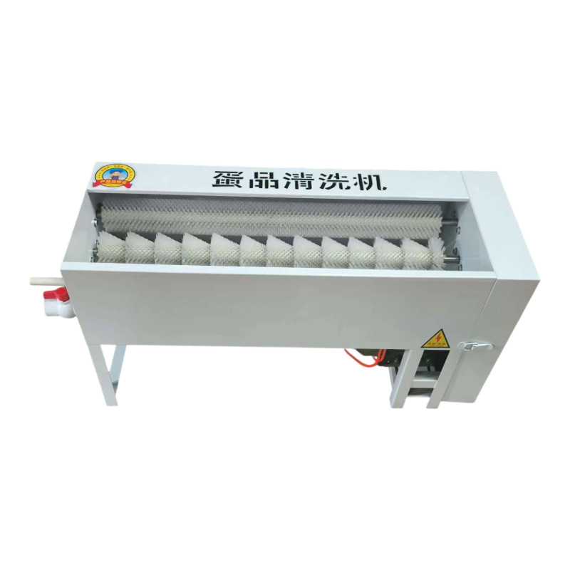Máquina de limpieza de huevos de barro pequeña automática huevo salado huevo salado huevo de pato huevo de ganso huevo máquina de limpieza de huevo 304 máquina de acero inoxidable