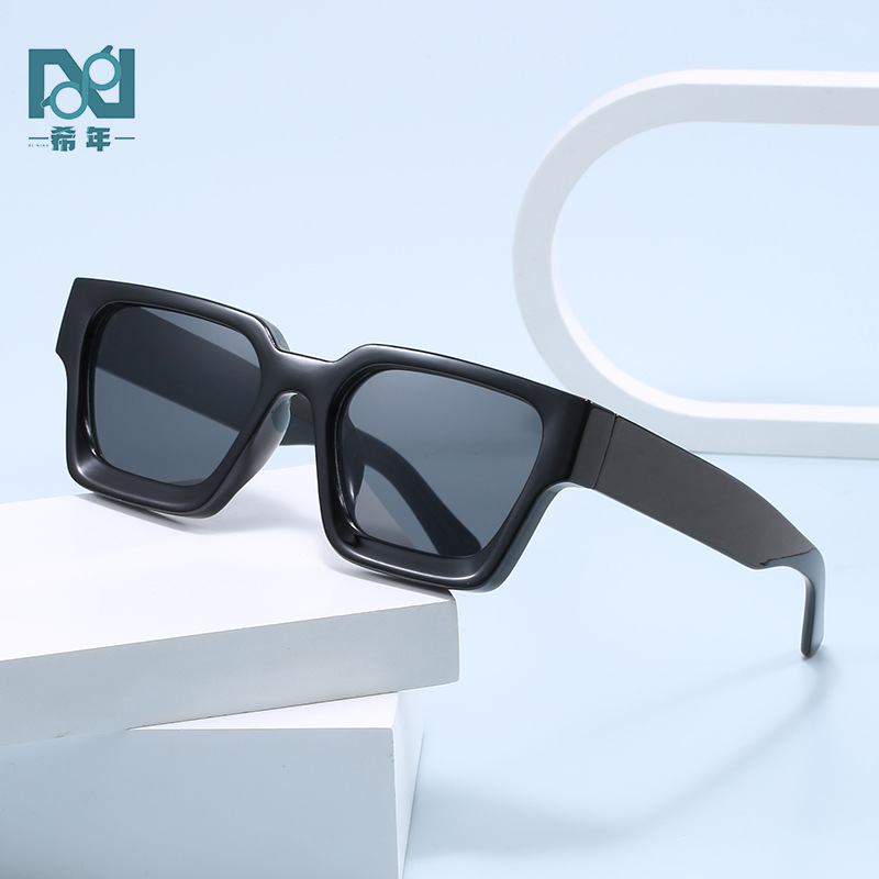 universal retro square fashionable multicoloured trend glasses for…