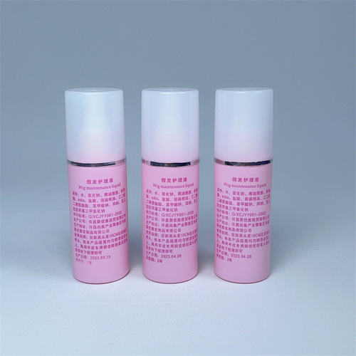 Hair care liquid 100ml anti-tangle hair spray, factory wholesale, smooth, suitable for wigs and synthetic hair.