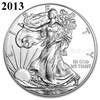 Foreign Trade Coin 2024 Liberty Goddess Commemorative Coin 2011 ~ 2024 Eagle Ocean Currency Silver Coin Memorial Charter Source Factory