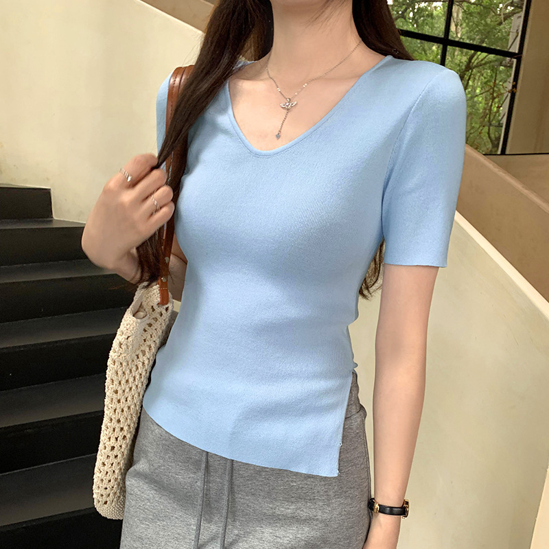 Knitted design sweater