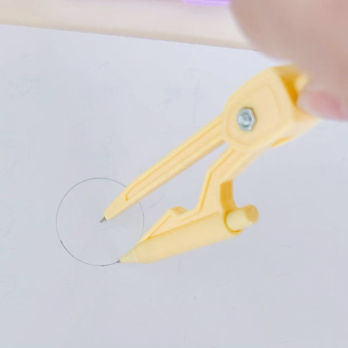 Sanrio compass set high-looking girl heart cartoon Kuromi student stationery geometric drawing circle drawing tool