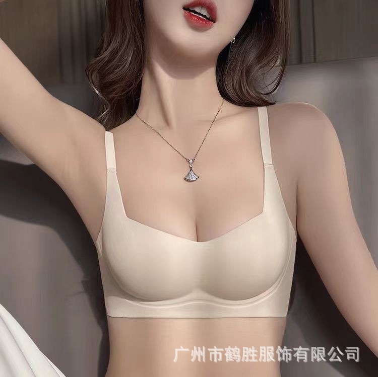 Venta directa de fábrica comercio electrónico transfronterizo Sudeste de Asia Vietnam Tailandia damas sin costuras sujetador de recogida lateral cómodo