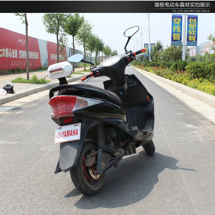 Rear Seat Cushion and Backrest for Electric Scooter Ghost Fire Swift Eagle Thunder King