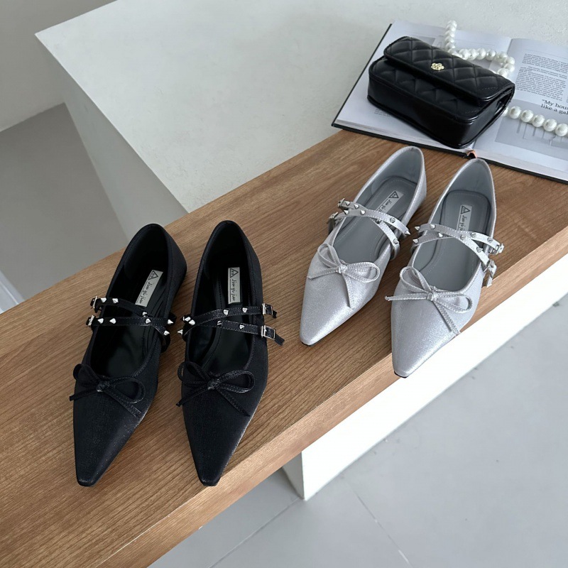 2024 Stagione primaverile e autunnale Nuovo arco, testa appuntita, bocca poco profonda, un gradino, superficie di seta rivettata, elegante piatto piccolo_voghion.com