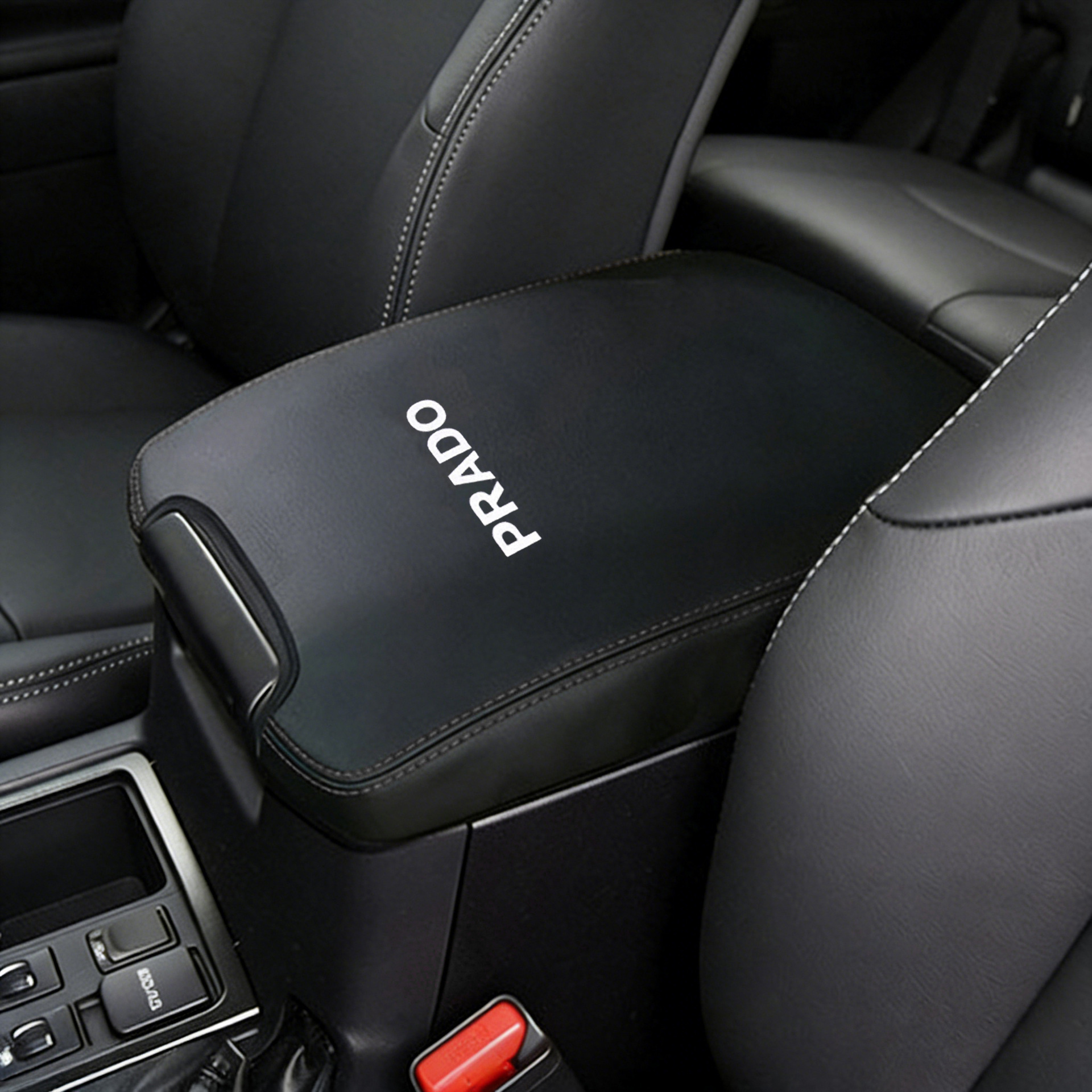 Armrest Box Leather Cover for Toyota Prado 2010-2021