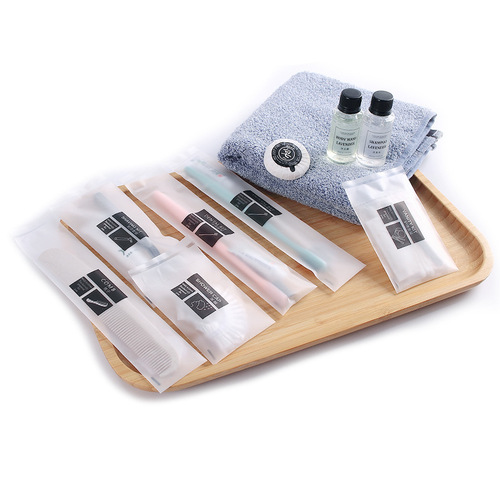 Hotel disposable toiletries set B&B guest room comb hospitality disposable toothbrush toothpaste toothware wholesale