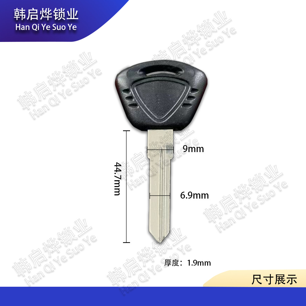 Triumph Retro Motorcycle T100 T800 T900 High-Quality Key Blank Key Handle Key Ring