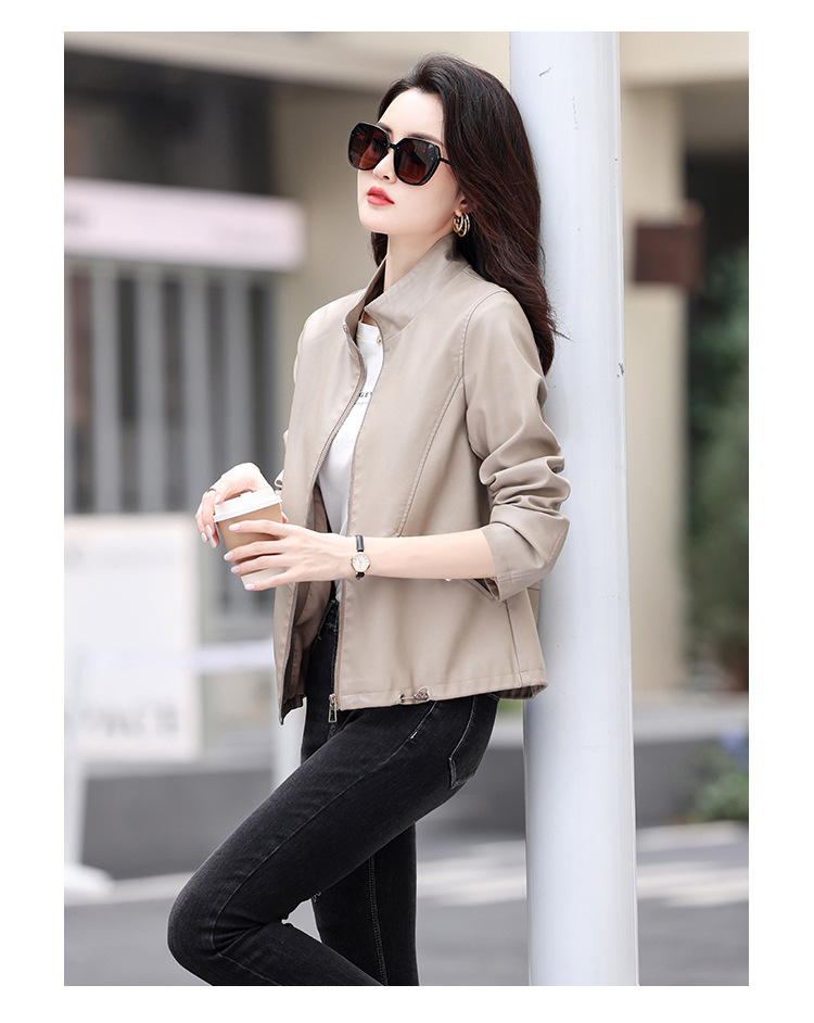 D3532 1520K ÁO DA NỮ HEFTDTH BIG SIZE NGOẠI CỠ MÙA XUÂN THU ĐÔNG PHONG CÁCH HÀN QUỐC THỜI TRANG NỮ G04 SẢN PHẨM MỚI