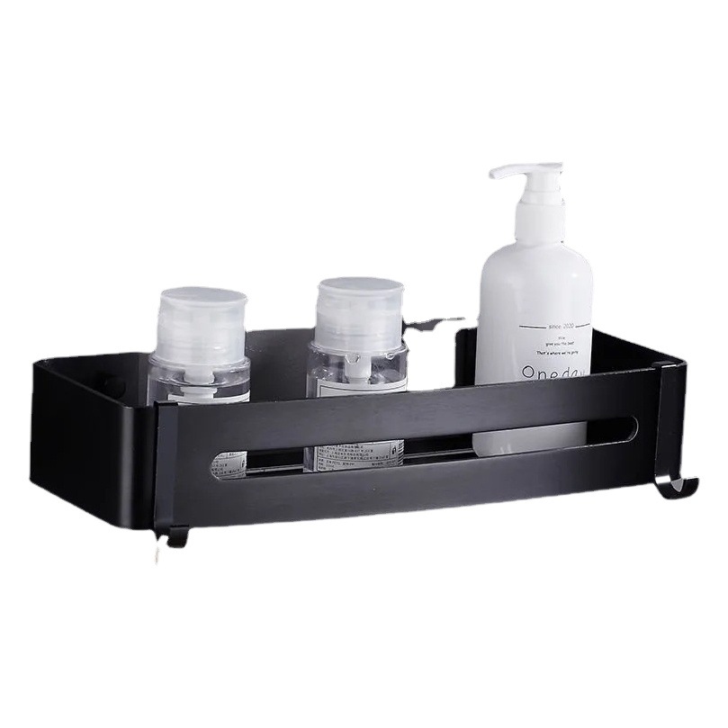 Estante de Almacenamiento para Baño, de Aluminio, Triangular, Rectangular, sin Taladrar, para Esquina