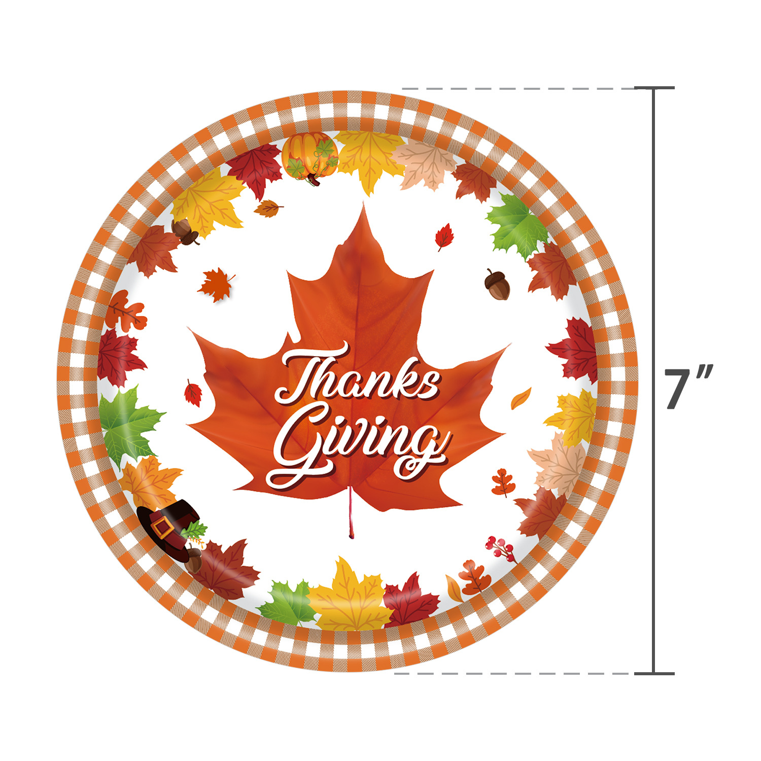 Thanksgiving Pumpkin Letter Paper Party Party Packs display picture 2