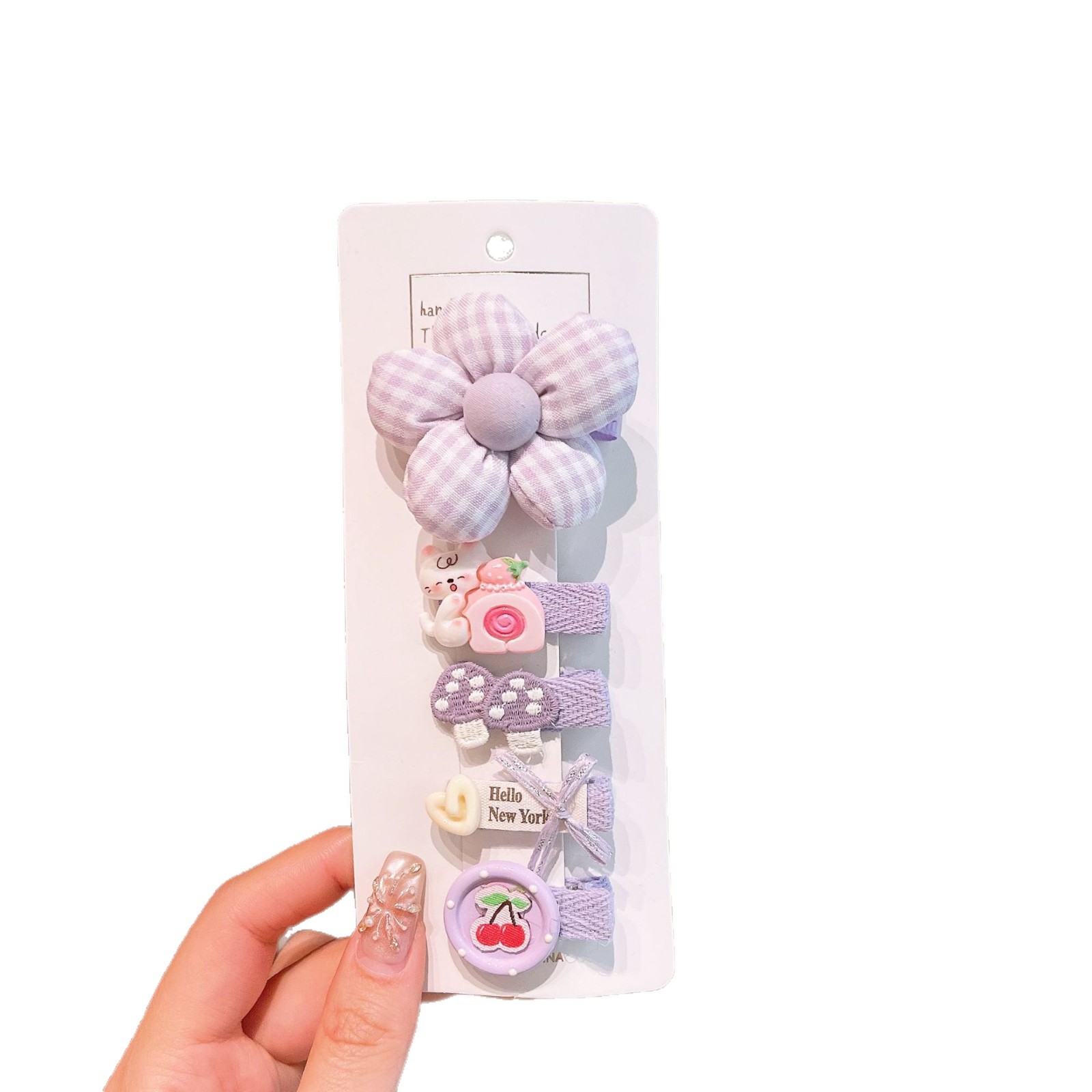 Clips para el cabello de niños flores lindas dulces lindas no lastimas clips para el cabello de bebé clips para el cabello de niñas