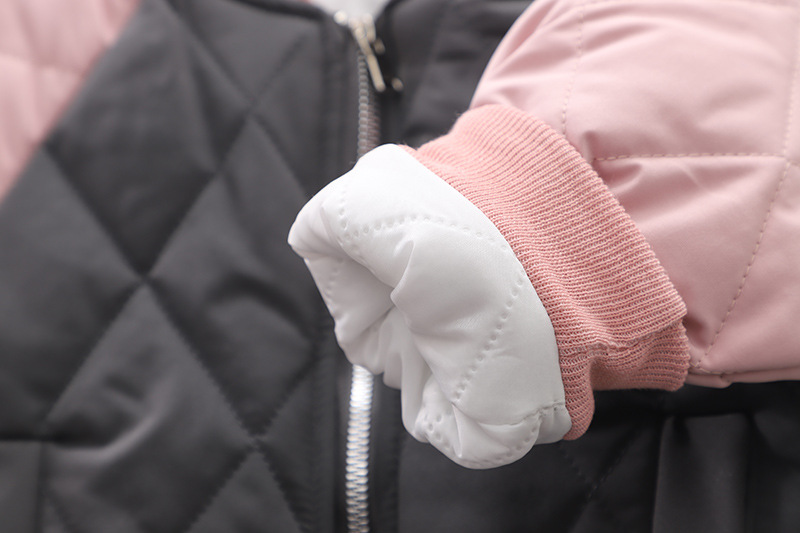 Conjunto de 3 piezas de ropa de invierno con dibujos animados, de terciopelo grueso, para bebé de un año, a la moda_voghion.com