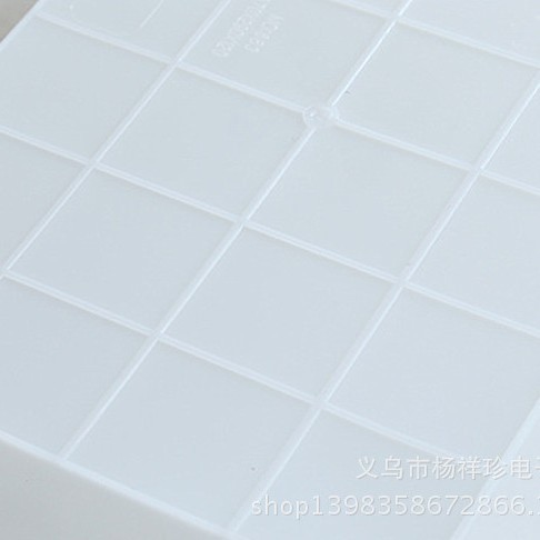 塑料冰盆 Pure white plastic box plastic classification box daily necessities wholesale