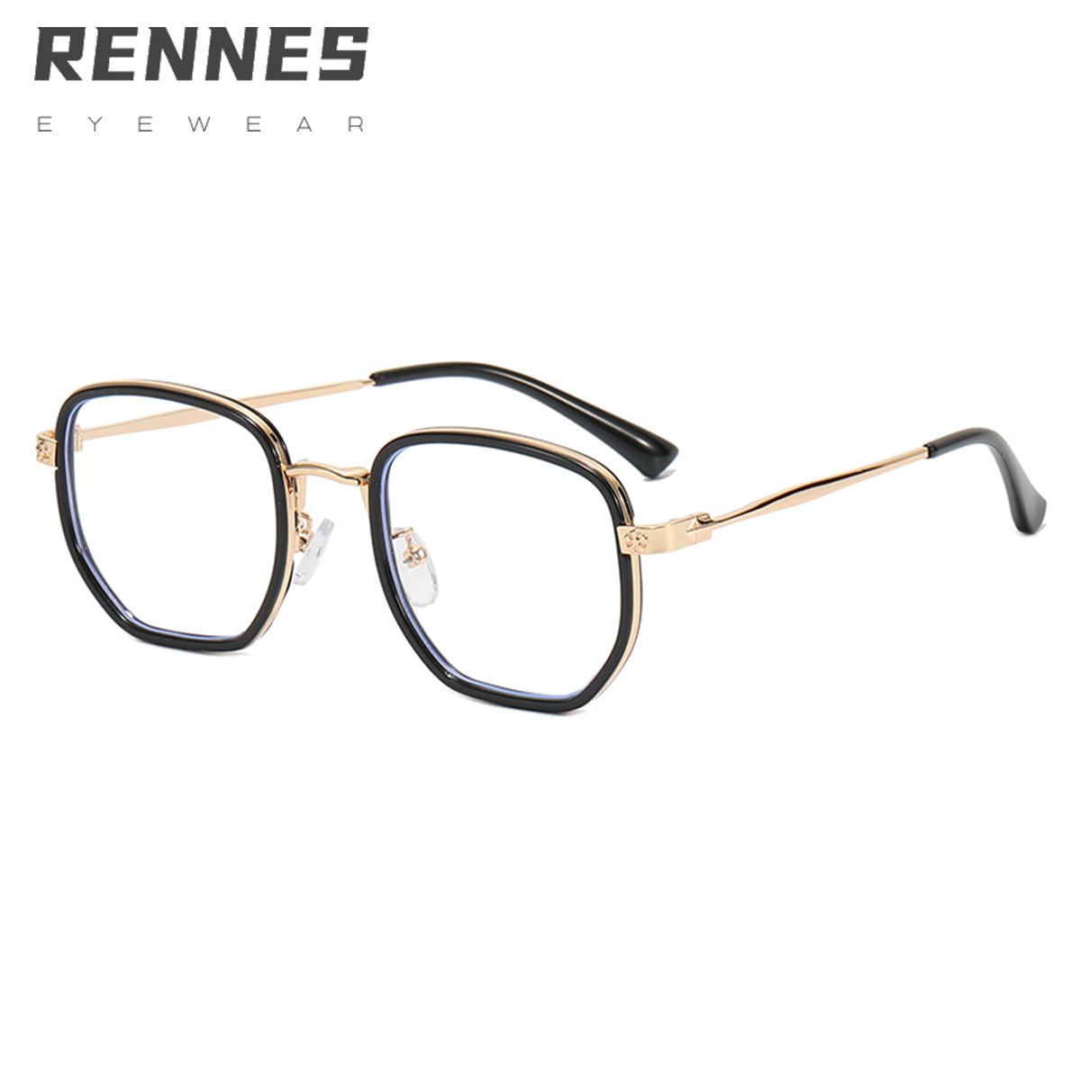 2022 generoso marco anti luz azul con miopía gafas mujer marea coreana red cara roja Pequeño Libro Rojo simple cara gafas marco