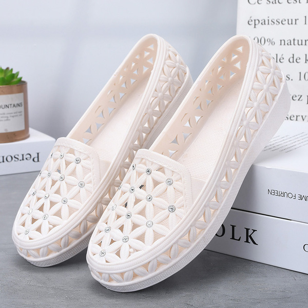 Classic Crocs-style slippers