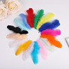 DIY colorful feathers hen fur puppet feather feather wedding decoration stage photo photo material