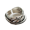 Retro ring suitable for men and women, punk style, wholesale