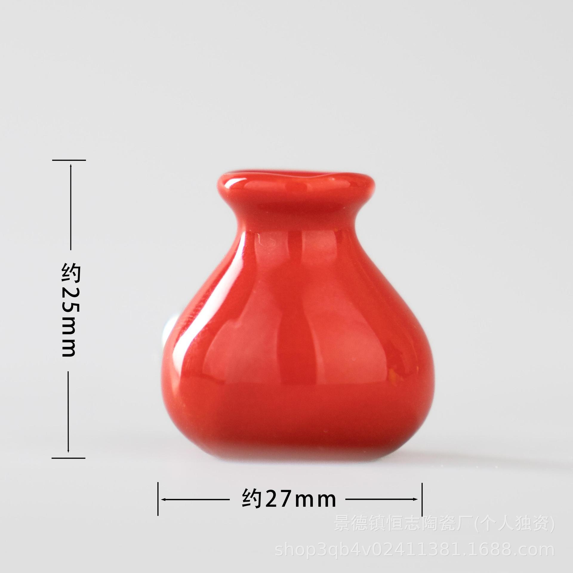 Ins mini-magnetic pequeño frasco de flores pegatinas de refrigerador DIY decoración artística botella de vidrio delicada gato debe recoger botella