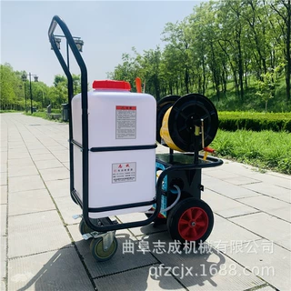 地下车库消毒消杀喷雾器 大豆秧消杀除虫打药机 拉管式电动打药机