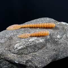 Fryishin Lure Soft Plastic Shrimp Floating Lure 30 pcs/bottle Realistic Freshwater and Saltwater Micro Bait