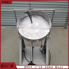 跨境小型圆盘造粒机不锈钢盘式成球机矿粉膨润土粉末制粒设备厂家