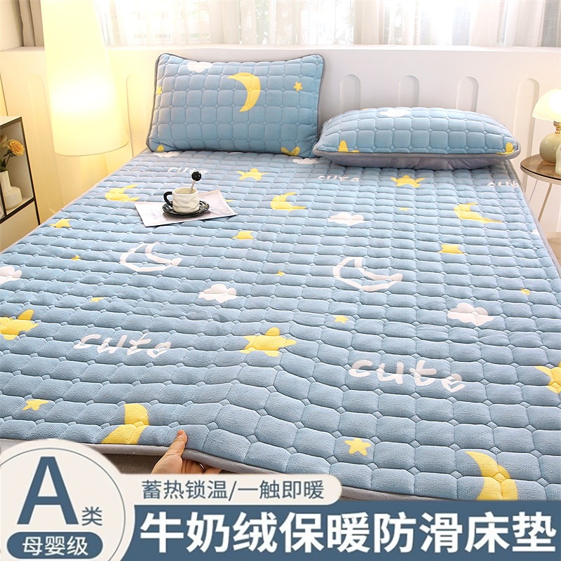 Class a Milk Velvet Mattress 180X200 Home Use Soft Cushion Winter Student Dormitory Bed Mattress Pad Quilt Base Mattress