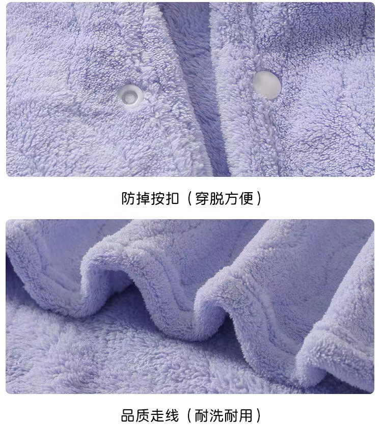 连帽儿童浴巾