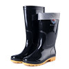 According to Yan outdoors lengthen black Dichotomanthes bottom Rain shoes Acid alkali resistance High cylinder non-slip